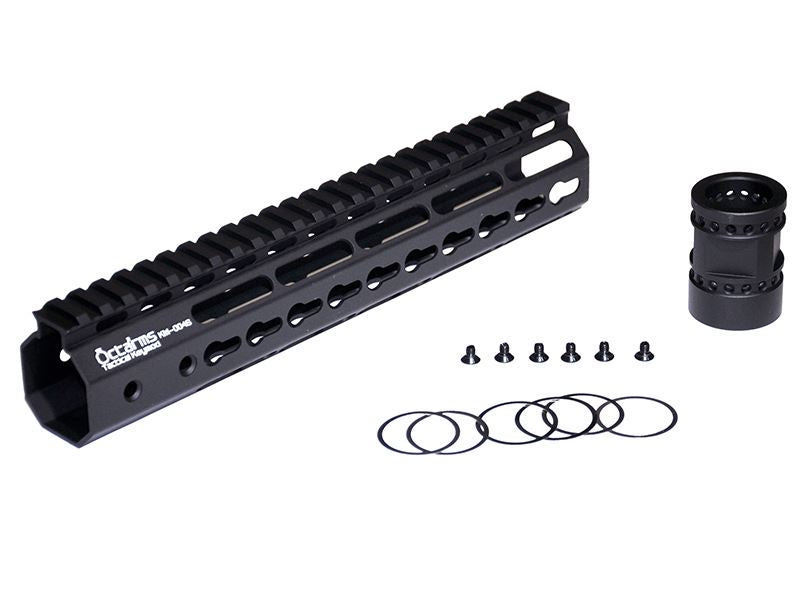Ares Octa Arms 10"" Keymod System Handguard Set (Black) (KM-004S-BK)