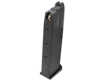 KWA M9/M9 PTP Series NS2 Gas Magazine (24 Rounds - Metal - Black - 197-01101)