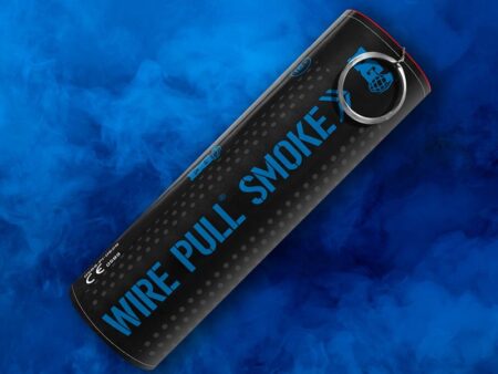 Enola Gaye WP40 Wire Pull Smoke Grenade Blue WP03BL