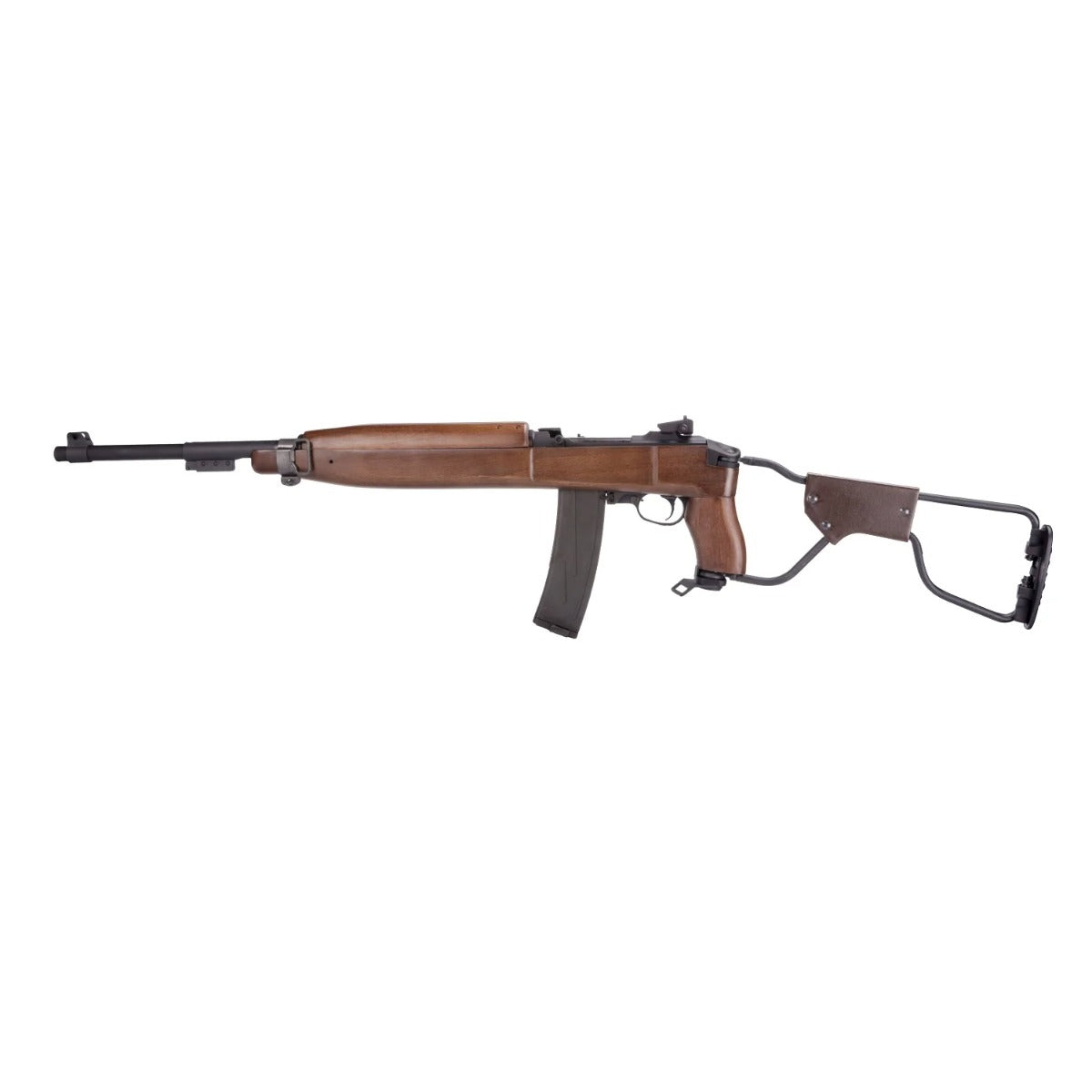 King Arms M1A1 Paratrooper Real Wood Gas Blowback Airsoft Rifle