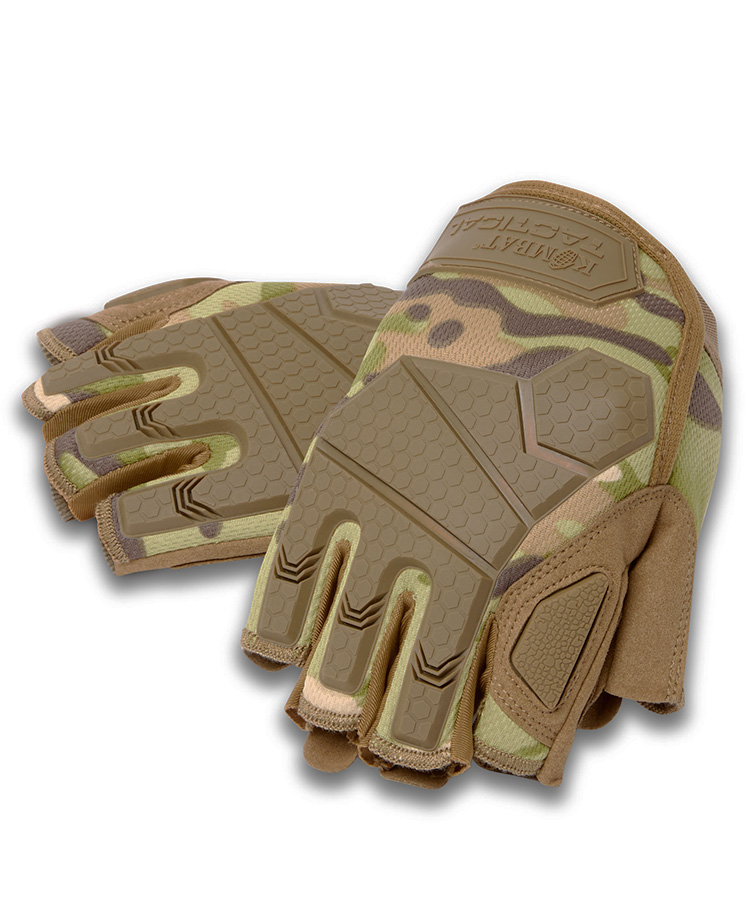Alpha Fingerless Tactical Gloves BTP Size Small