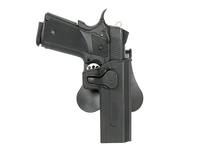 Amomax Holster For STI Hi-Capa 2011 Series – BLK