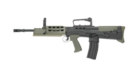 ICS L85A2 SA80 AEG Rifle - Black - GEN.2 FET System/QD Spring (Standard - ICS-85NU)