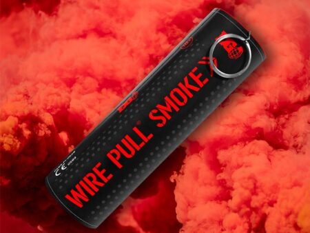 Enola Gaye WP40 Wire Pull Smoke Grenade Red WP05R
