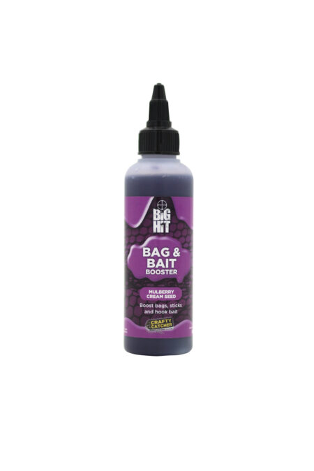 Crafty Catcher Big hit Bag & Bait Booster Mulberry Cream Seed 100ml