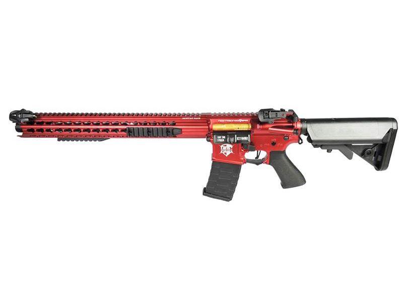 APS ""Boar Tactical"" Silver Edge 17"" KeyMod (3 Gun) AEG (ASR-119 - Red)