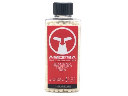 Ares Amoeba Diamond Precision 0.45g Biodegradable BBs 1000 Round Bottle