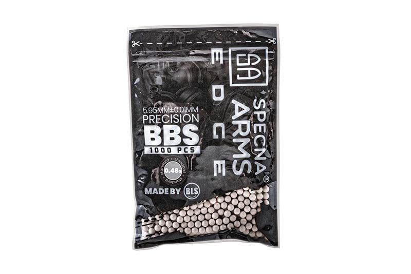 EDGE 0.48g Precision BBs – 1000 BBs – Ivory