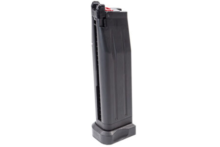 Armorer Works x Taran Tactical International Combat Master Co2 Magazine (TTI - Full Metal - Black - TT-CMMC01)