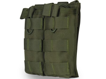 Big Foot Tactical Double Magazine Pouch for M4/AK/AUG (OD)