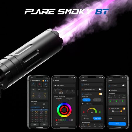 E-Shooter Flare Smoky BT Airsoft Tracer Unit Chronograph V900