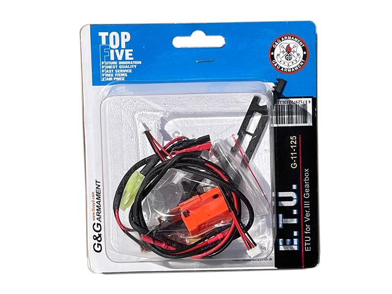 G&G ETU & Mosfet for VER. III Gearbox (Rear Wire - G-11-125)