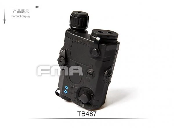 FMA PEQ 15 LA-5 Battery Case + Red Laser – Black