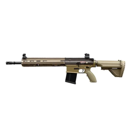 Golden Eagle 417 AEG Rifle with Mosfet (Full Metal – E6901MT – Tan) – 213284