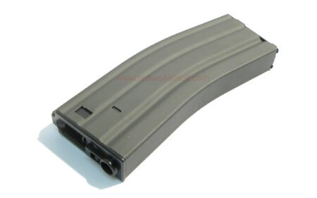 Hi-Cap Metal Magazine for GR16 Replica 450 Rnd – Grey