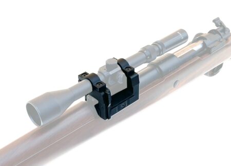 Double Bell Scope Mounts (Black - 98-L-1)
