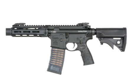 Daniel Defense x EMG DDM4 PDW SBR MWS Gas Blowback Rifle by Cyma (Black)