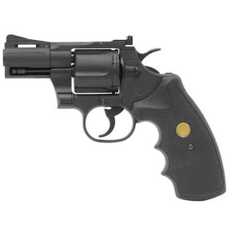 King Arms 2.5" 357 Custom I-Co2 Full Metal Snub-Nose Revolver (Black)
