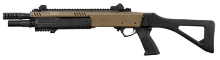 FABARM STF12 Compact Gas Pump Action Airsoft Shotgun Tan