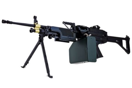 M249 MK1 Full Metal with Drum Magazine by A&K