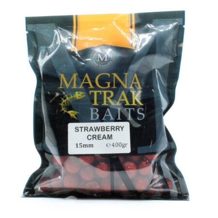 Magnatrack Boilies – Strawberry Cream 15mm 400g