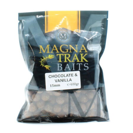Magnatrak Boilies – Chocolate & Vanilla 15mm 400g