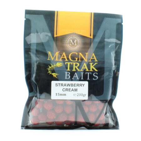 Magnatrak Boilies – Strawberry Cream 15mm 200g