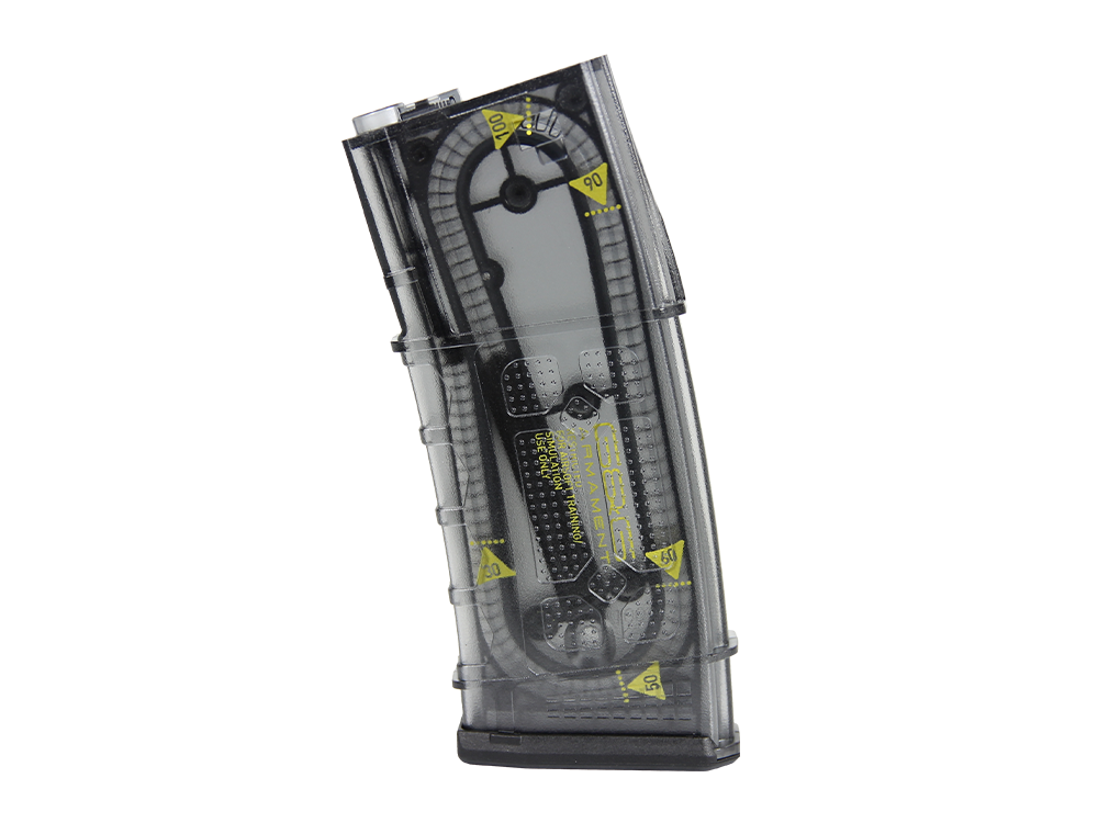 Mid-Cap Magazine for SSG-1 Replicas 105 Rnd – Clear