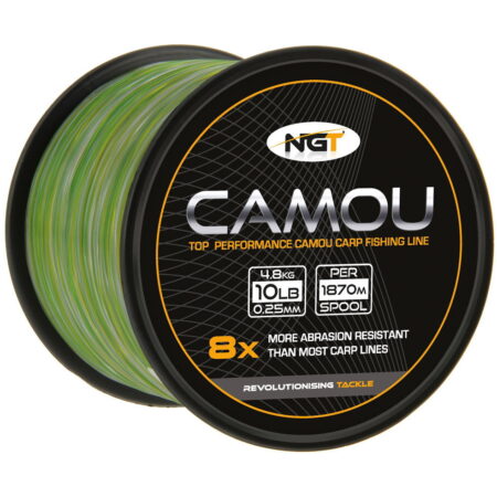NGT Camo Line – 10lb (1870m) Bulk Spool