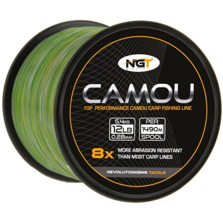 NGT Camo Line – 12lb (1490m) Bulk Spool