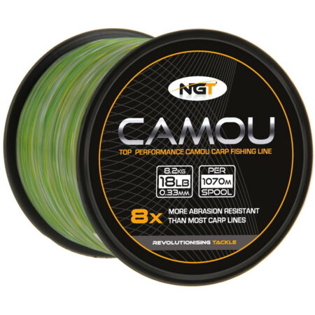 NGT Camo Line – 18lb (1070m) Bulk Spool