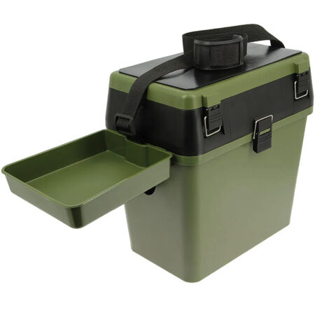 NGT Session Seat Box – With Side Tray and Shoulder Strap (GRN)