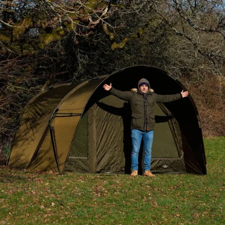 NGT XL Profiler Domed Bivvy with Hood – 5000mm Super Sized 2 Man Bivvy