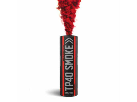 Enola Gaye TP40 Top Pull Smoke Grenade Red