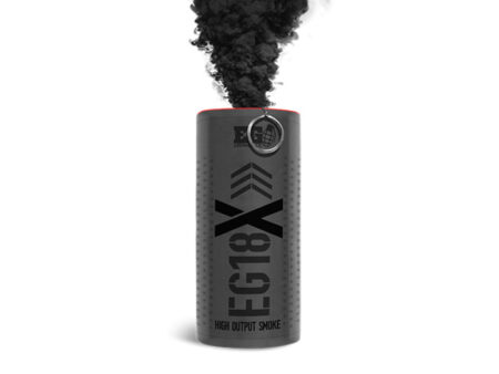 Enola Gaye EG18X Wire Pull Smoke Grenade Black