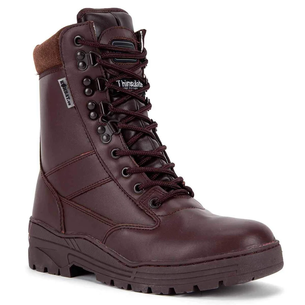 Patrol Boot – All Leather – MOD Brown Size 10