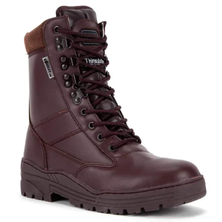 Patrol Boot – All Leather – MOD Brown Size 7