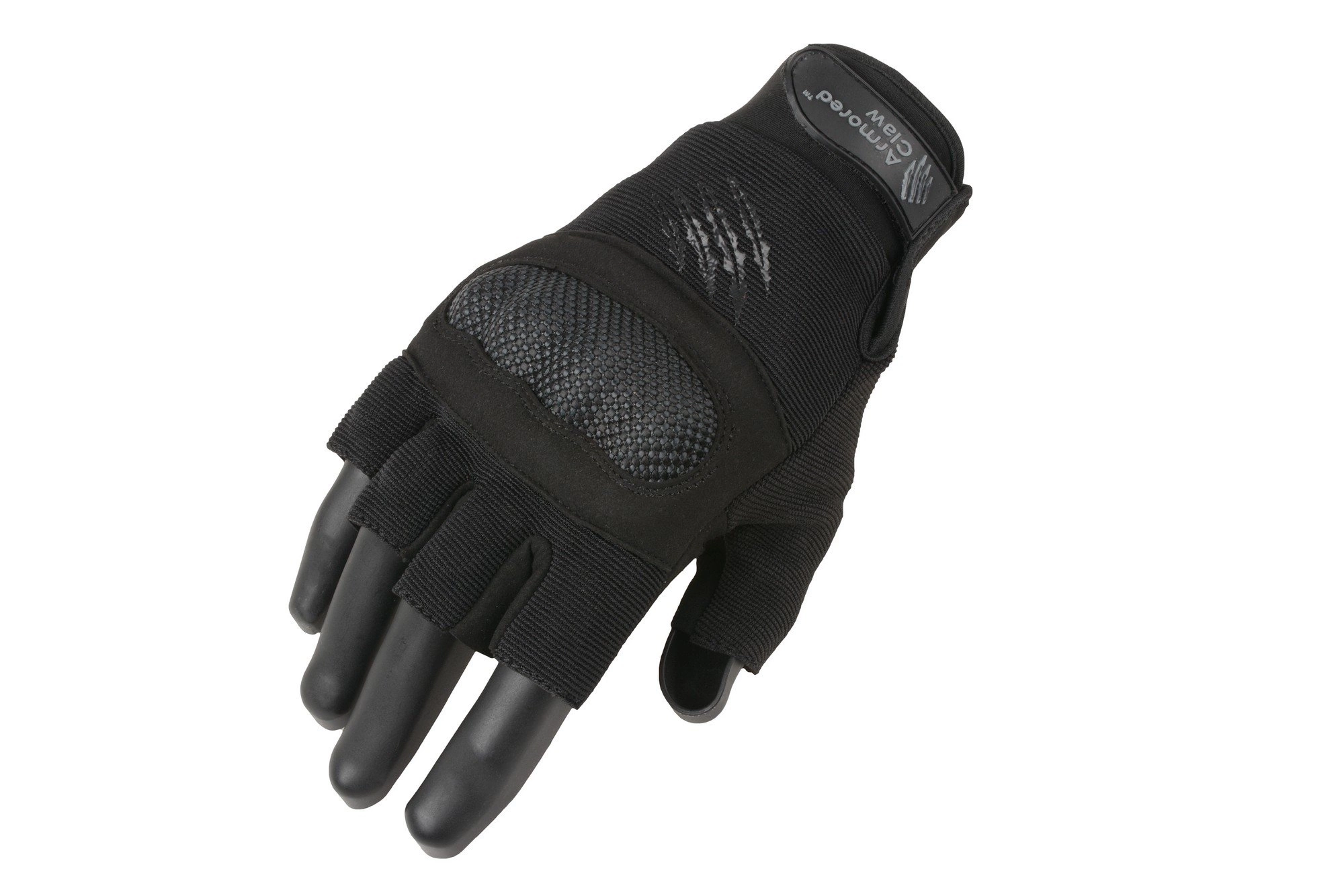 Shield Cut Tactical Gloves Black Size XS by Armored Claw