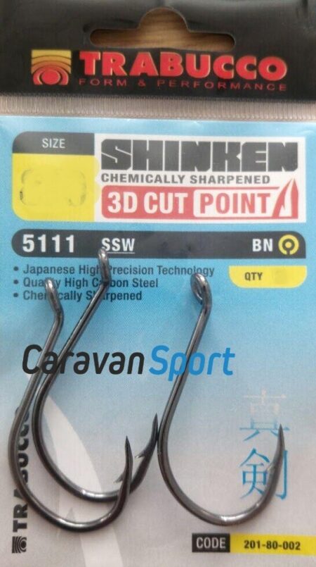 SHINKEN SSW 3D CUT 1/0 (5 PER PACK)