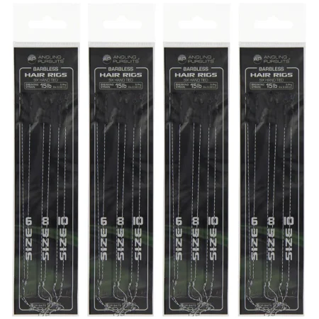Sixpack Hair Rigs – Mixed Sizes Barbless