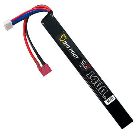 Big Foot Heat 11.1v 1400mAh 15c Lipo Battery (15x18x171mm - Stick - Deans)