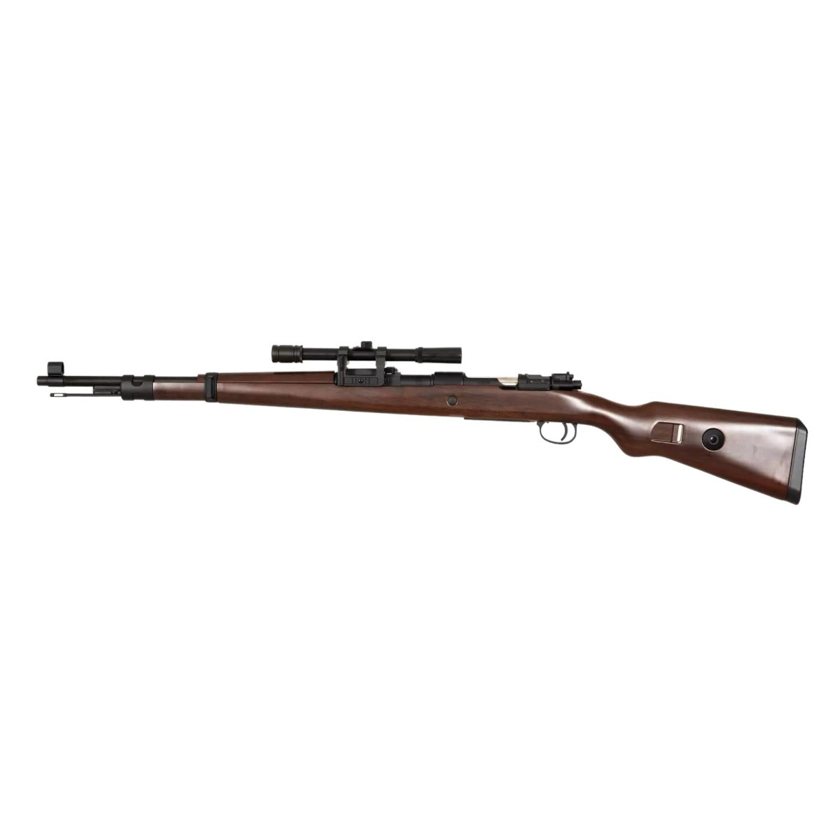 S&T/Snow Wolf KAR98K Spring Sniper Rifle with Scope Real Wood