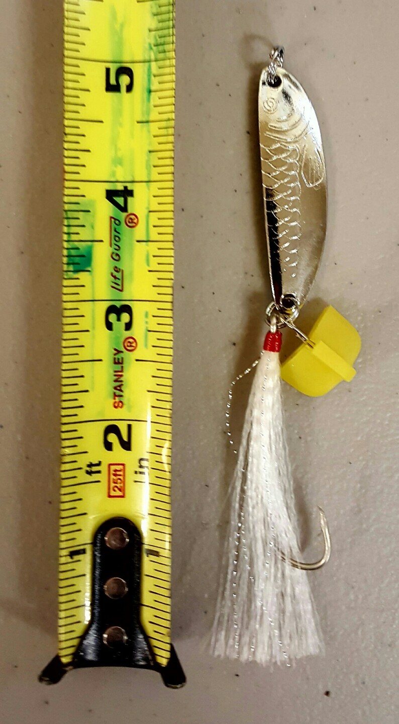 Stainless Steel Fishing Lures Silver and Gold Colour