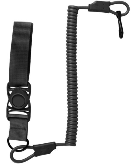 Tactical Pistol Lanyard – Black