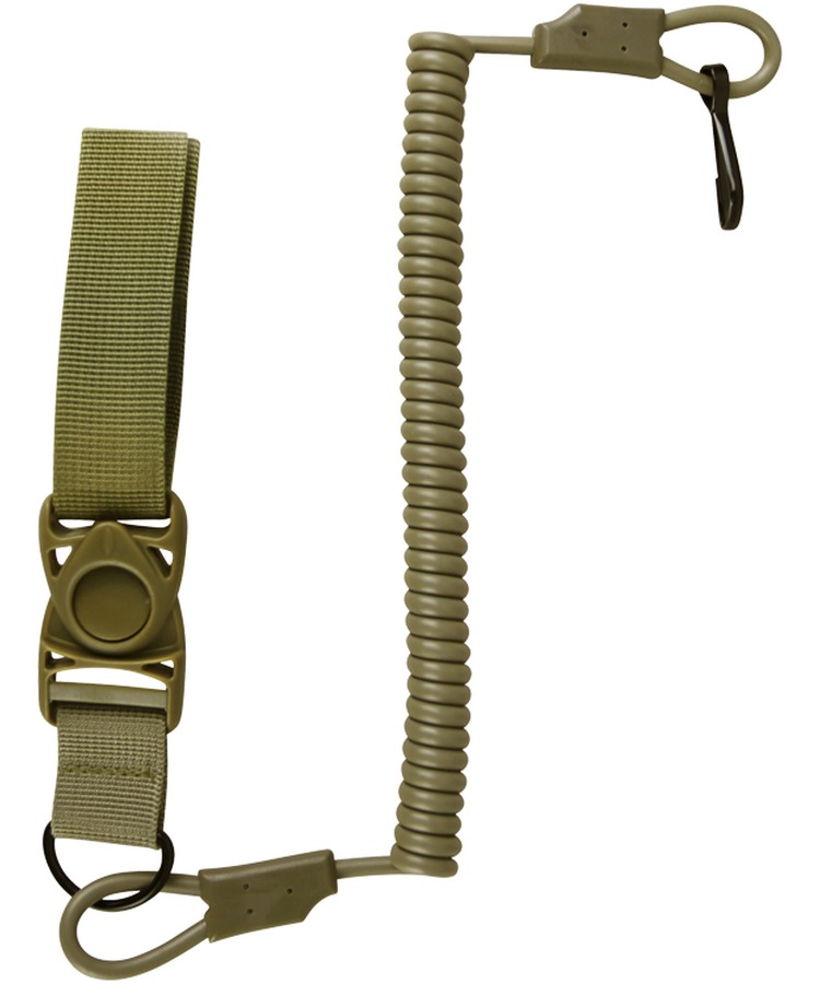 Tactical Pistol Lanyard – Coyote