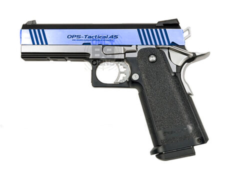 Tokyo Marui Hi-Capa 4.3 Duel Stainless (Blue) (TM-004-BLUE)