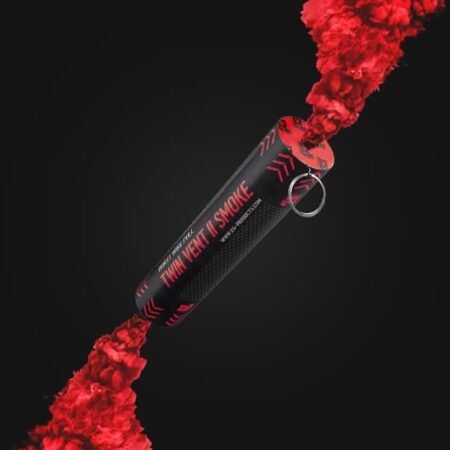Twin Vent II: Burst Wire Pull Smoke Grenade – RED