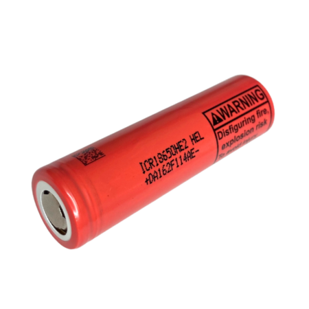 LG 18650 HE2 3.6V 20A Single LiPo Cell