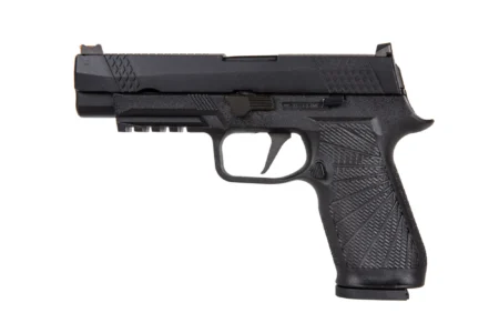 WE EU17 GBB pistol w/ silver barrel
